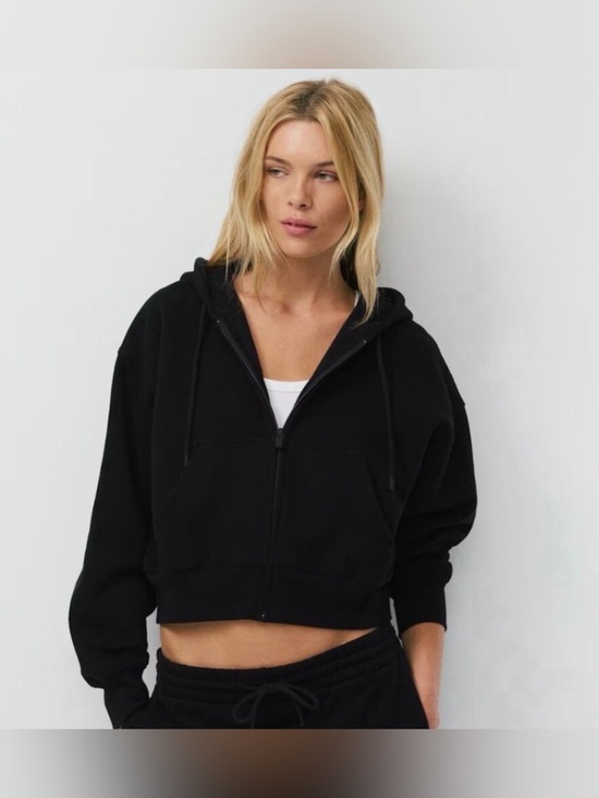 Aritzia Tops - aritzia cozy fleece bf boxy Zip-Up Hoodie - Women